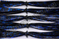 Black Blue Chrome