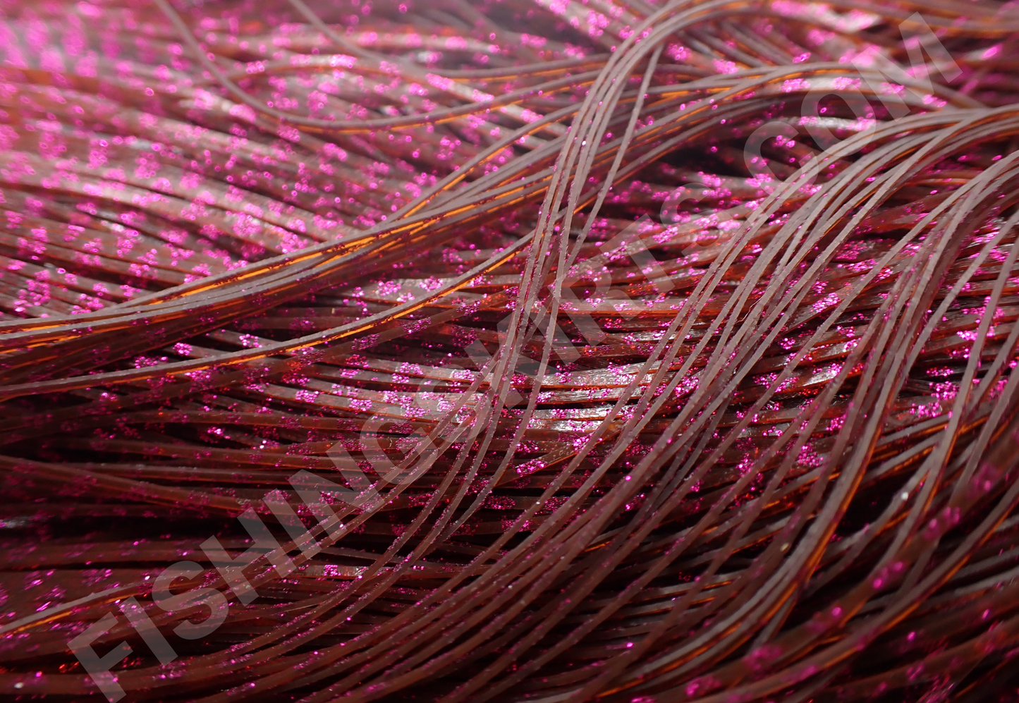 Brown Fushcia Glitter Scale