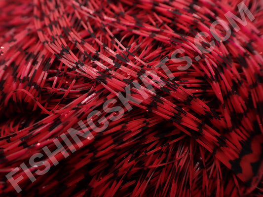 Finesse Red Red Glitter Barbwire