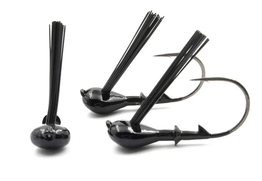 BOSS Brent Ehrler Signature Gamakatsu Series Skipping Jig Blk 3pk