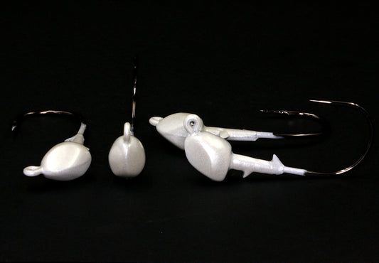 BOSS swimbait head pearl