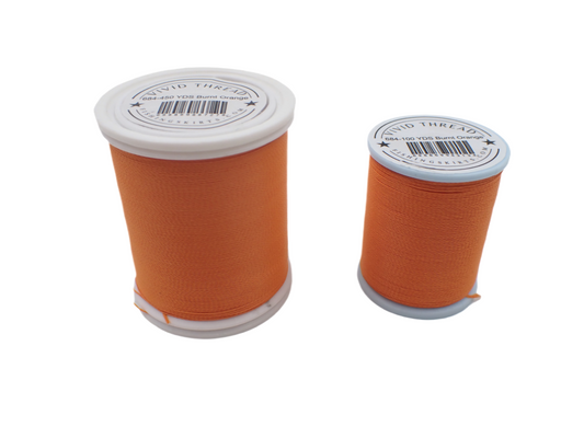 Vivid Jig Tying Thread Burnt Orange Size D