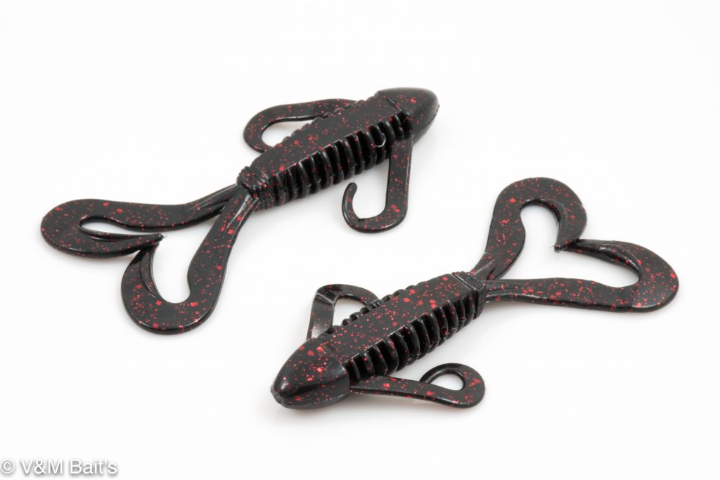 V&M J-Bug Black Red Glitter 8pk