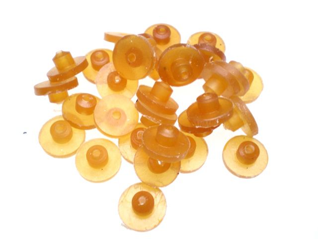 BOSS Ultra Flair bands 100 pack amber