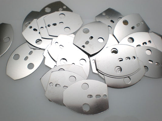 BOSS Chatterbait Blades with holes 10 pack