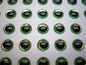 BOSS 100 pack Fish Eye natural green gold ring