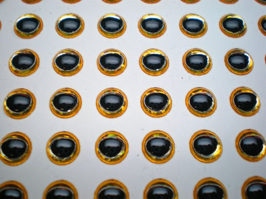 BOSS 100 pack Fish Eye gold silver ring