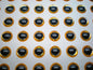 BOSS 100 pack Fish Eye gold silver ring