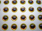 BOSS 100 pack Fish Eye chartreuse red ring