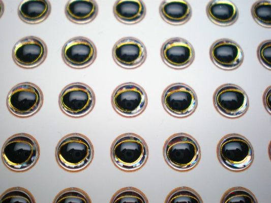 BOSS 100 pack Fish Eye silver gold ring