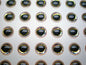 BOSS 100 pack Fish Eye silver gold ring