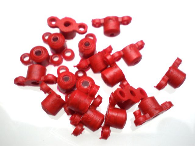 red rattle bands 100 pack
