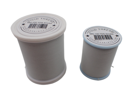 Vivid Jig Tying Thread Smoke Size D